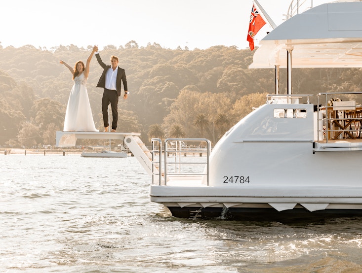 yachts for rent for weddings