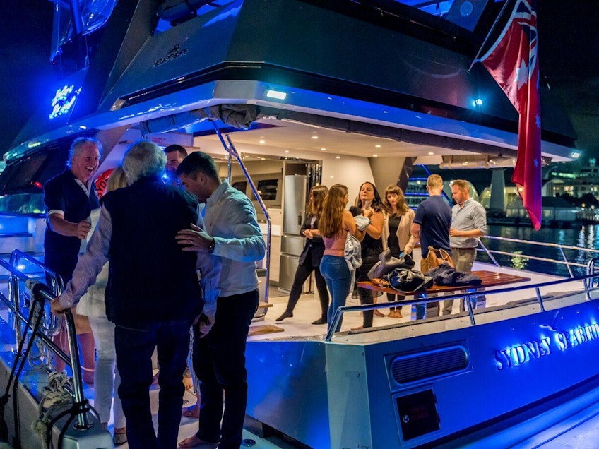Sydney Seabird yacht on Sydney Harbour