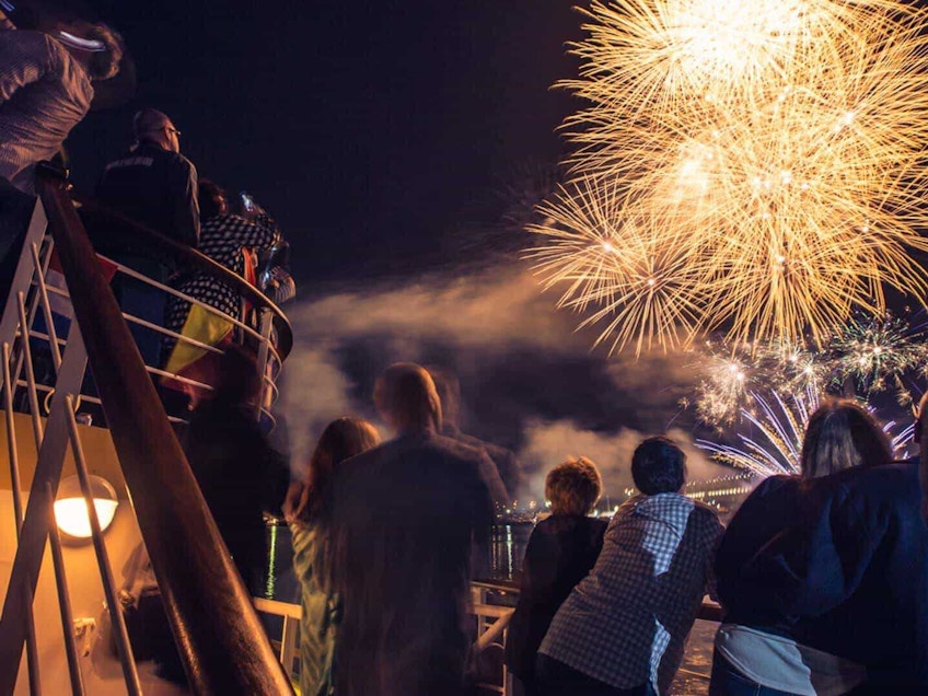 Victoria Star boat hire Melbourne on New Year's Eve