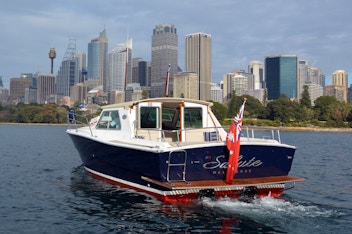 yacht in sydney harbour
