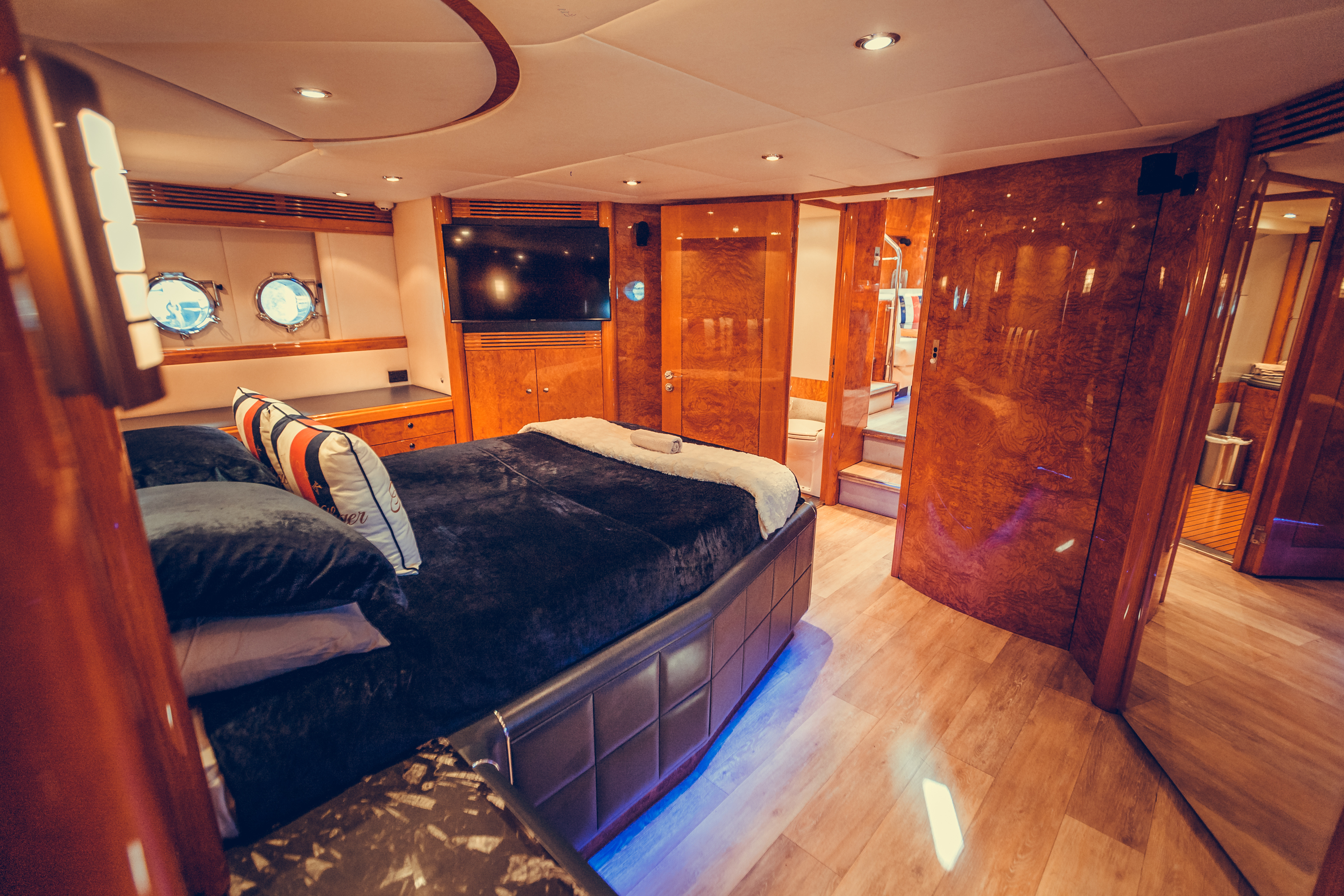 Sydney superyacht for hire Prometheus