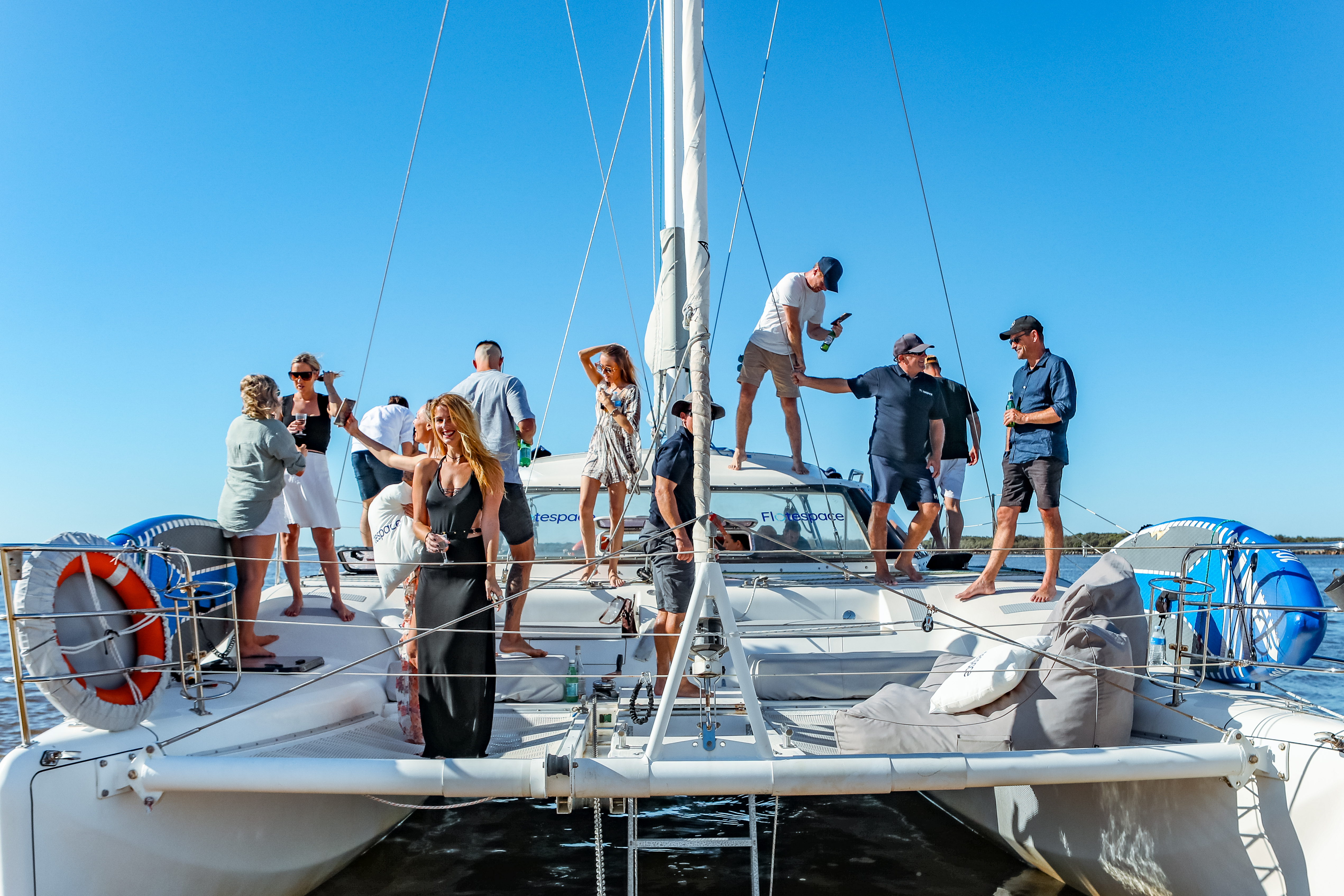 Gold Coast yacht charter Serrano