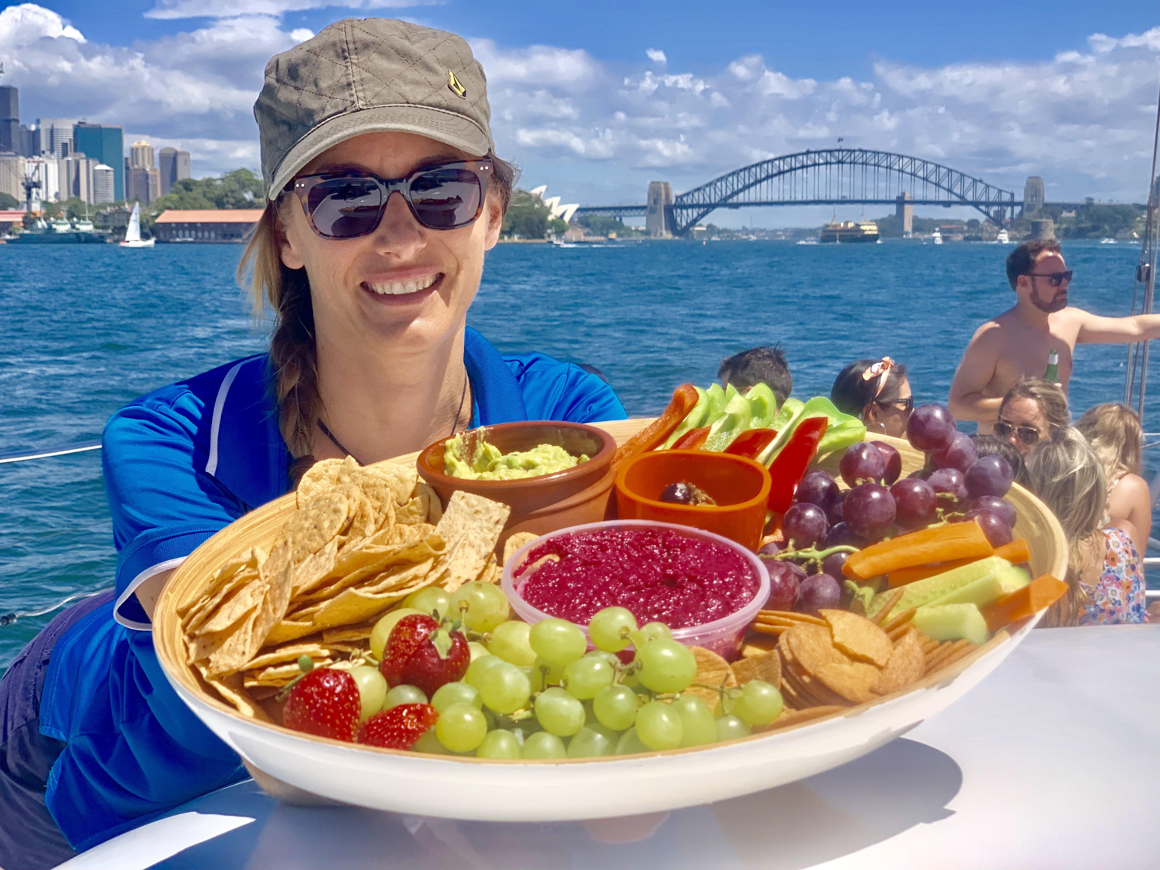 Sydney Harbour boat hire lunch
