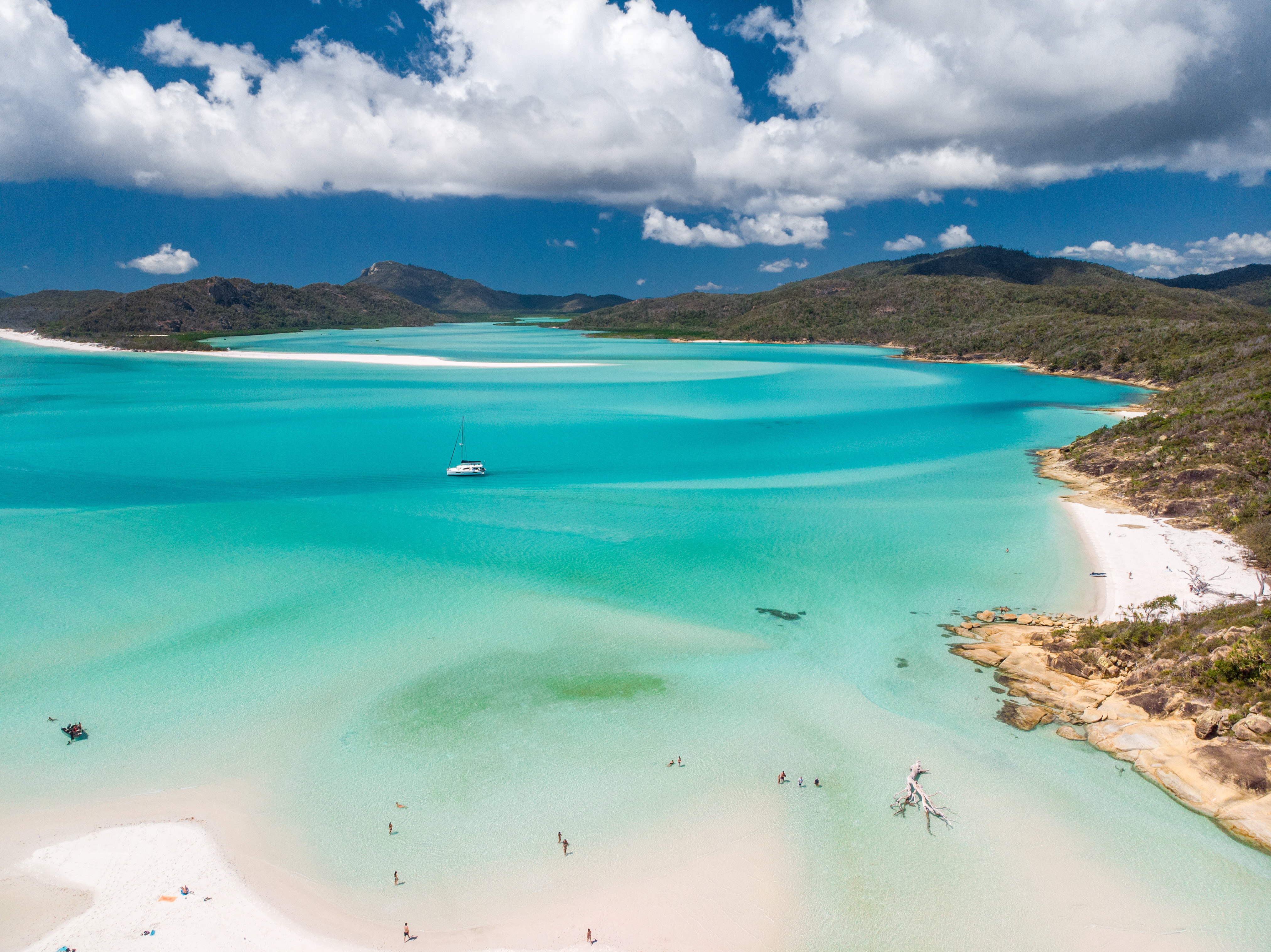 The Whitsundays boat hire