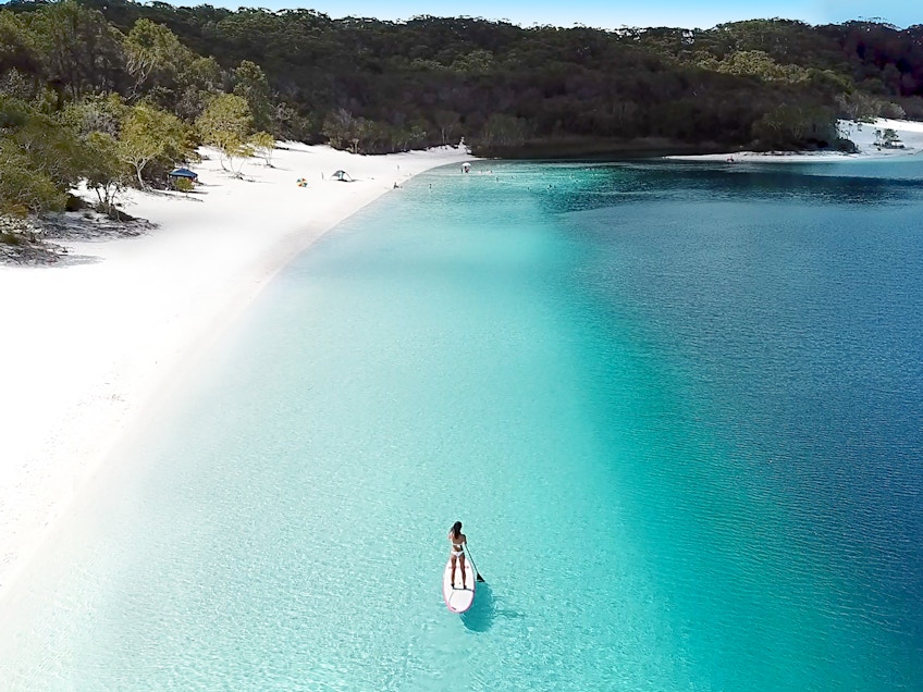 Lake McKenzie, Tourism and Events Queensland